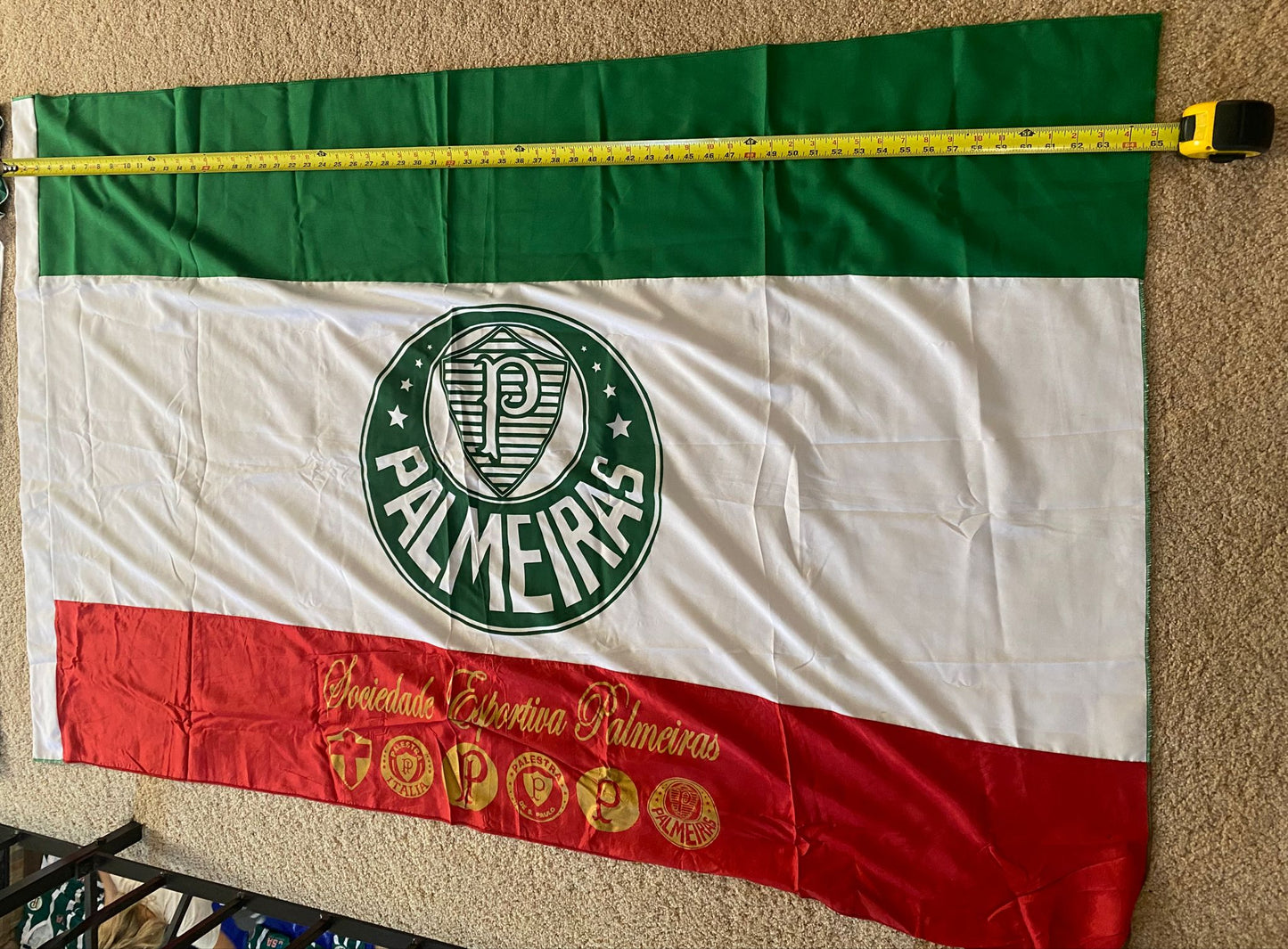 Bandeira Palestra Italia - 65" / 1.65m