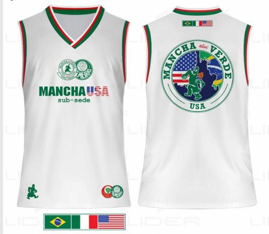 Camisa MV Subsede USA Branca - Regata Basketball