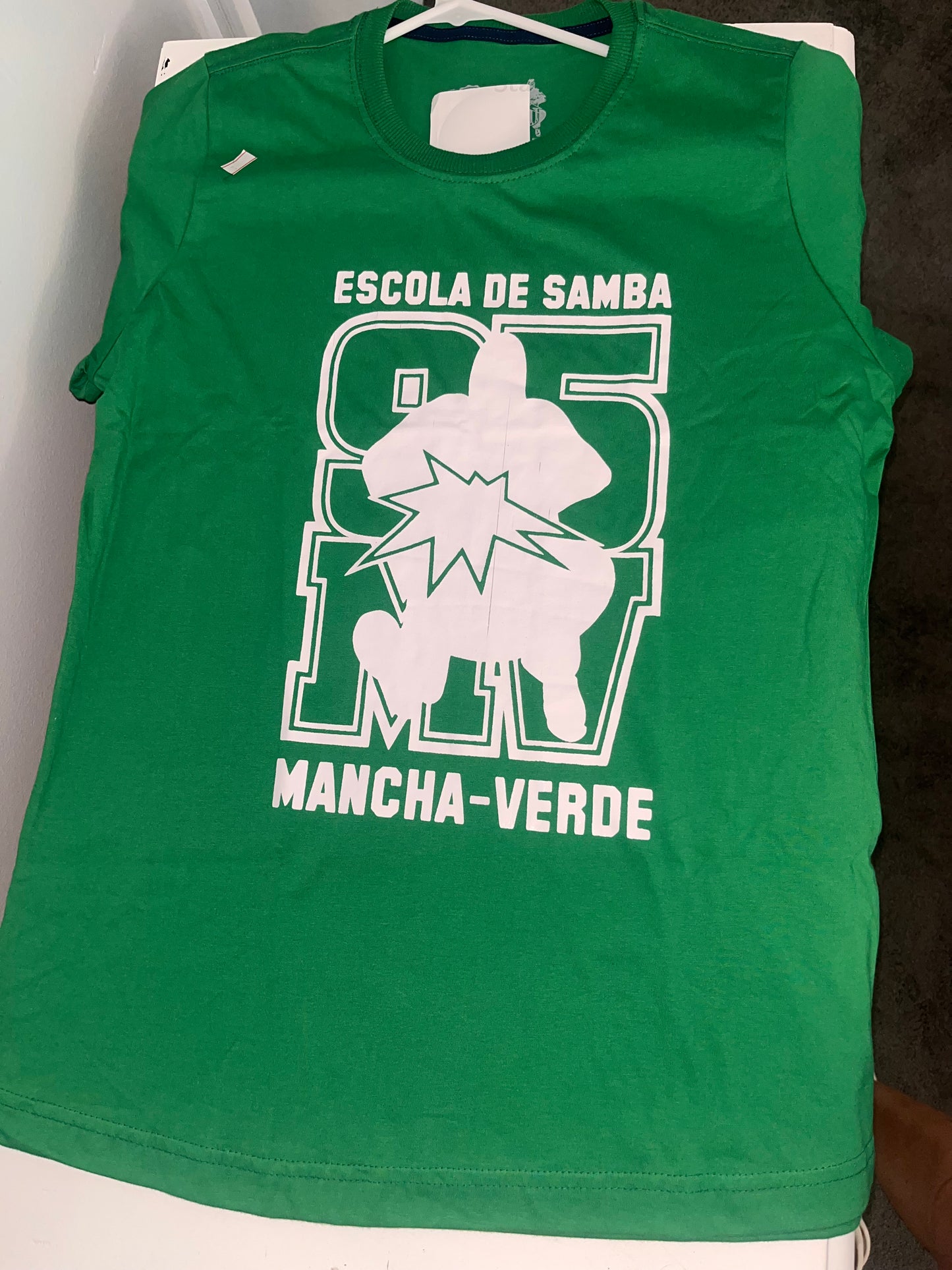 Pronta Entrega : Camisa Escola de Samba MV95 Verde