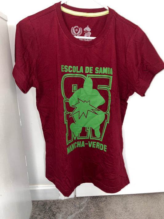 Pronta Entegra: Camisa Escola de Samba MV95 -  Vinho